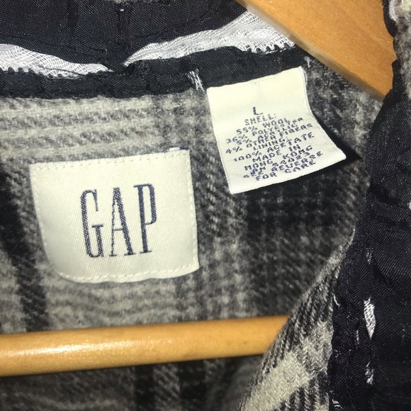 Vintage Gap Wool Plaid Flannel - Picture 2 of 5
